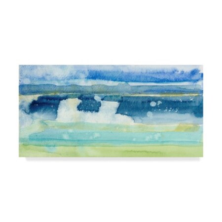 Trademark Fine Art Alicia Ludwig 'Gulf Shore I' Canvas Art, 24x47 WAG05188-C2447GG